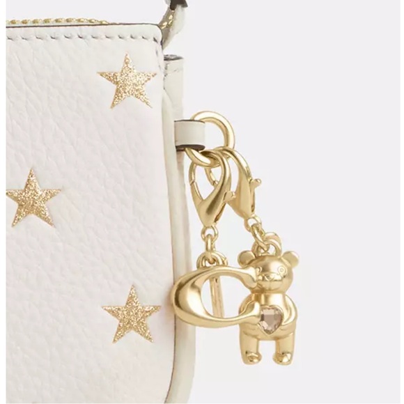 Coach Nolita 15 Star Print with Bear Charm - Picture 8 of 11